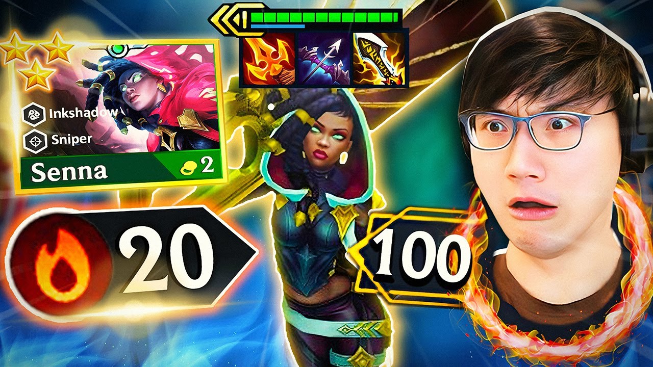 Senna 3 Completely Destroys My Challenger TFT Lobby