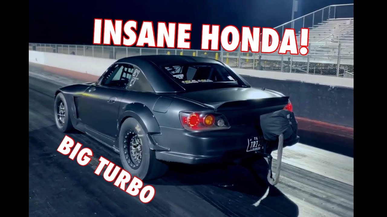 1000hp HONDA S2000 at the DRAG STRIP