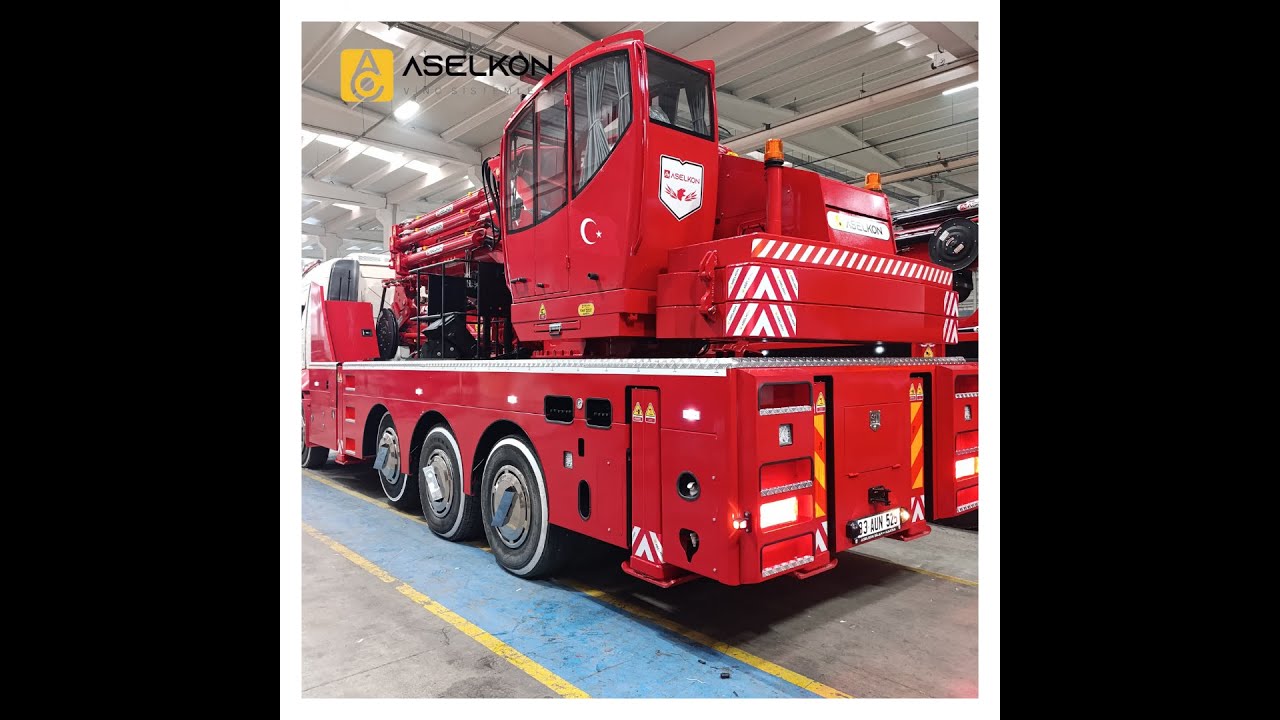 ASK195TM 65Ton #aselkon #65ton #hidrolik #machine #crane #vinç #mobilecrane #mobilvinç #aselkonvinç