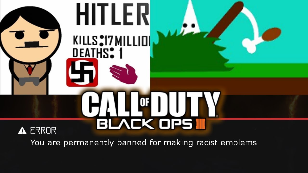 REACTING to the MOST OFFENSIVE/TERRIBLE Emblems in BLACK OPS 3 (BO3 FUNNY EMBLEMS)