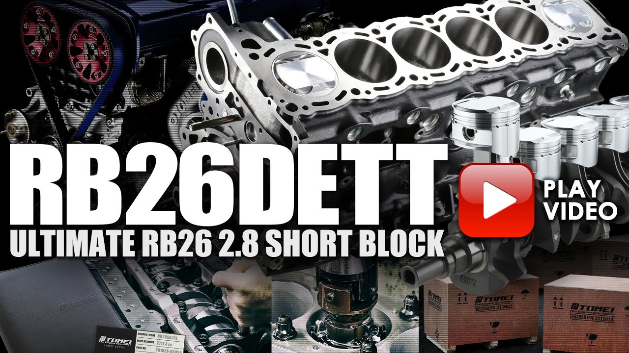 TOMEIUSA Ultimate RB26 2 8 Short Block