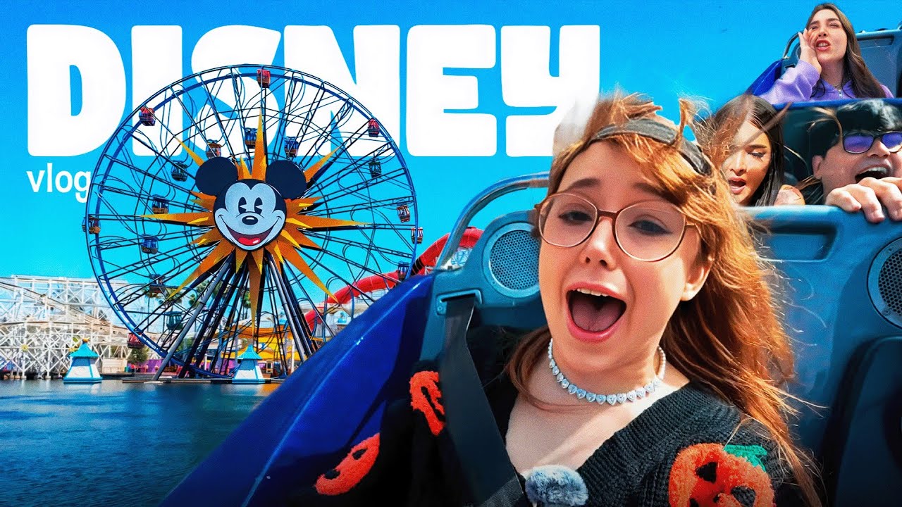 MI PRIMERA VEZ EN DISNEY CALIFORNIA 😱 ( Las aventuras de una enana, una trans, una weona y un mono)