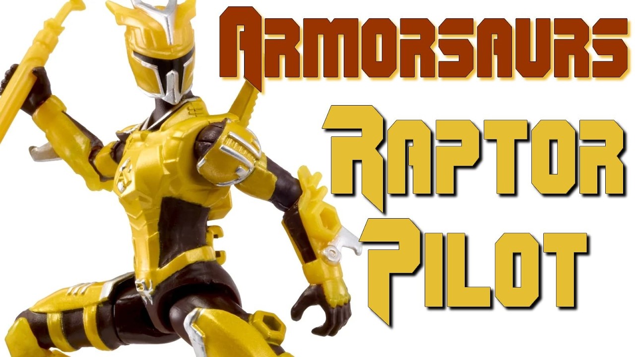 Armorsaurs Raptor Pilot (Paloma Silva) Action Figure Review!