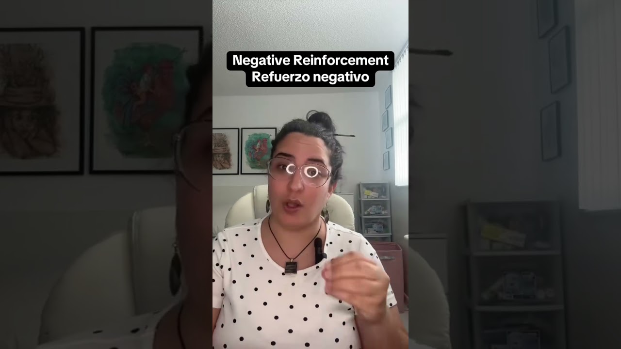 Positive Reinforcement vs Punishment. Refuerzo y Castigo Negativo. 
