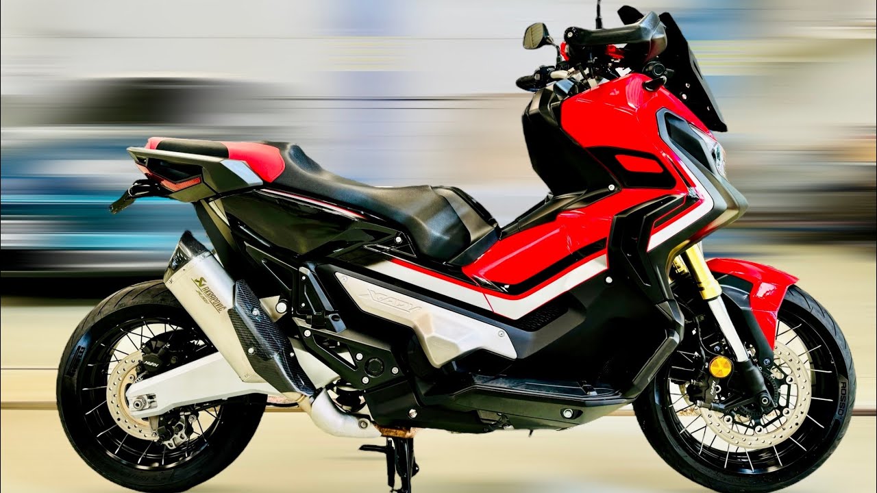 Honda X-ADV 750 ปี17 สีแดง 4xxxกิโล กุณแจสำรองครบ เจ้าของดียวในเล่ม