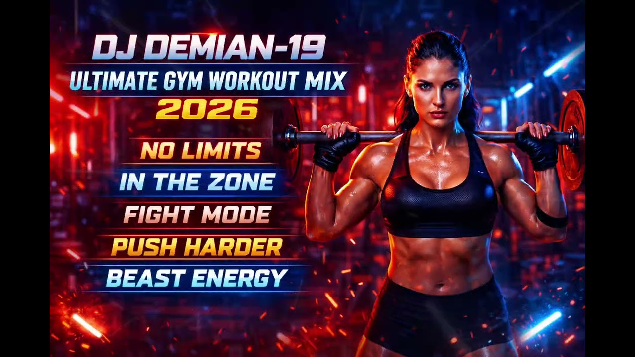 DJ Demian-19 | High Energy Gym Workout Music 2026 💪🔥