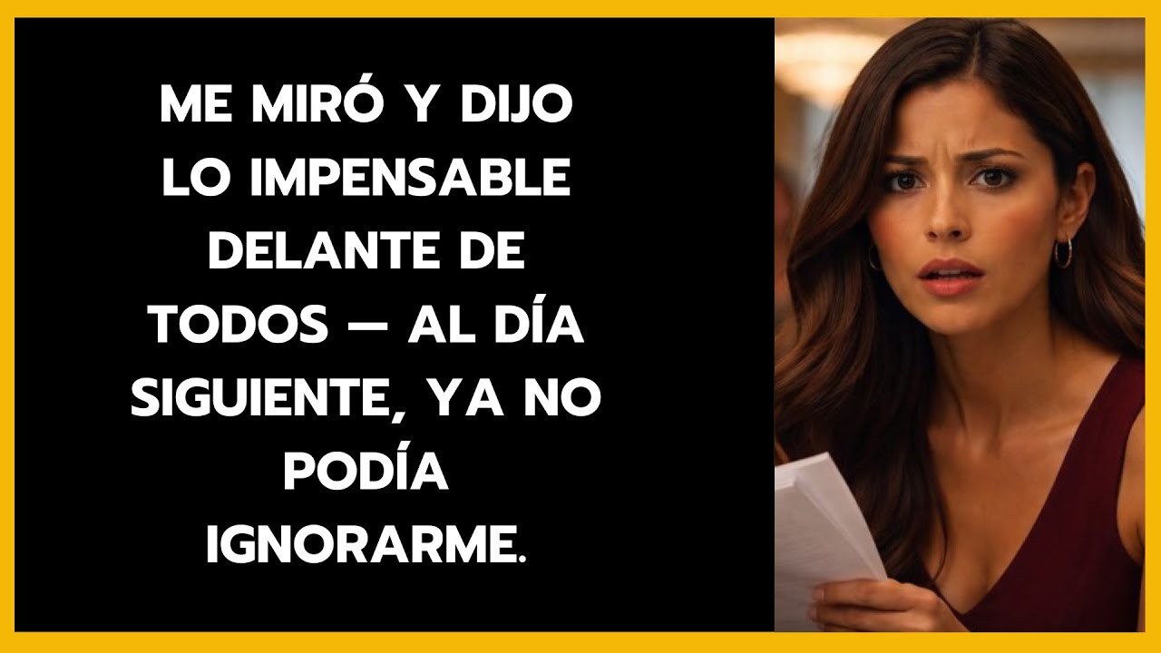 Me dijo “una madre como tú no lidera” frente a todos. Pero al día siguiente, lo dejé sin palabras...