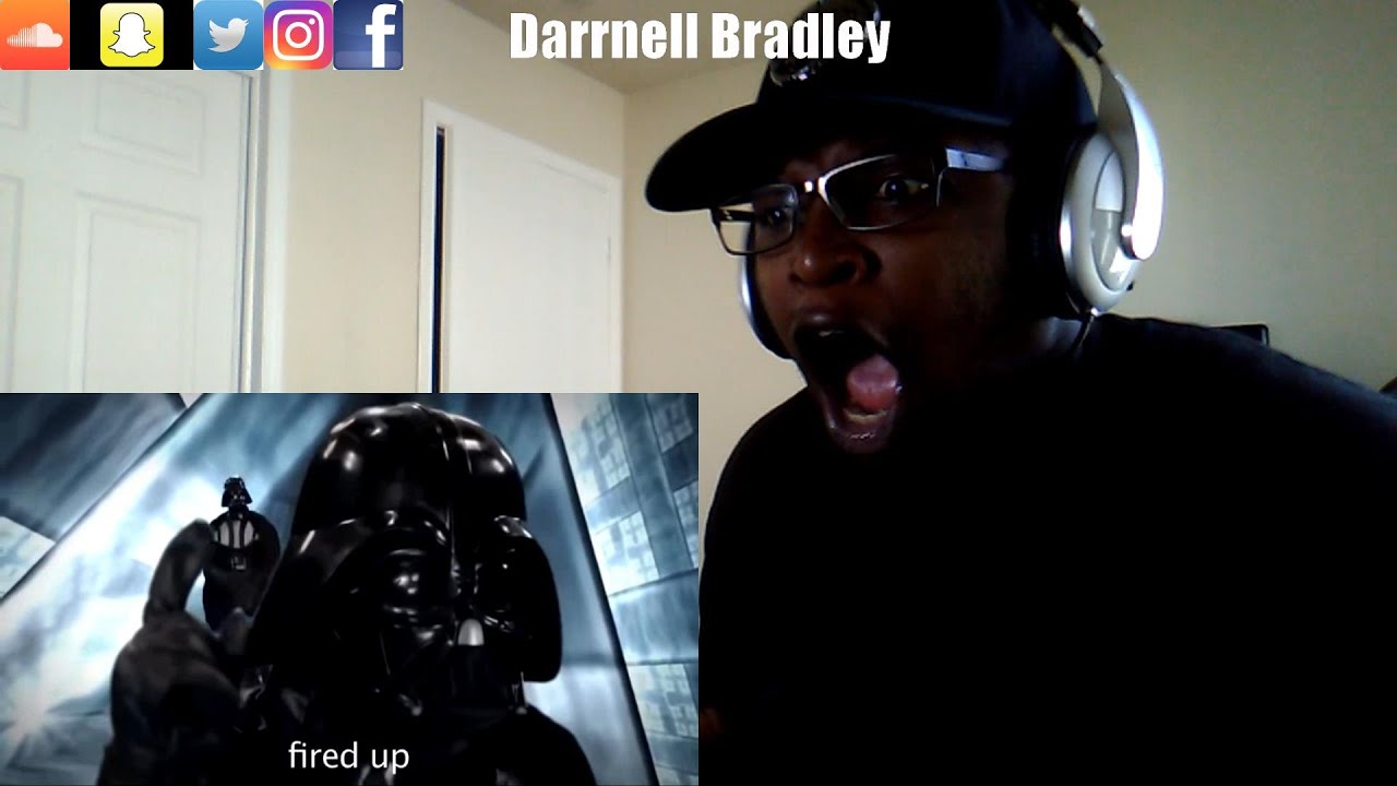 Adolf Hitler vs. Darth Vader [All 3] Epic Rap Battle Of History! DB Reaction