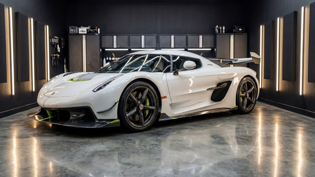 Koenigsegg Jesko Hypercar Car Wash – Extreme Detailing of a $3M Engineering Masterpiece