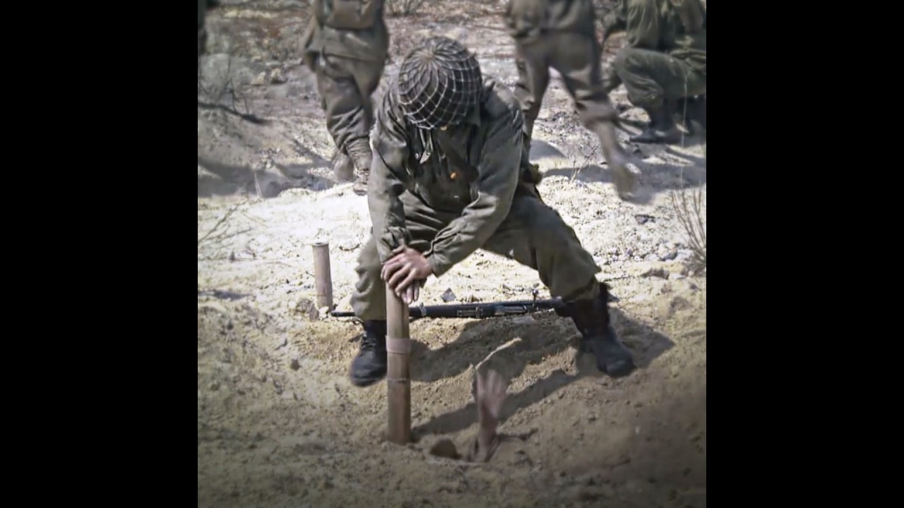 Enemy hid underground with bamboo tubes #series #edit #shorts