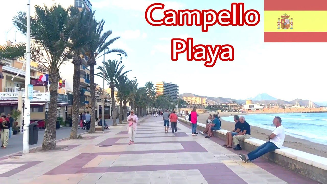 Autentico CAMPELLO - Zona Playa! 🏖 #campello #alicante #emigraraespaña 🇪🇸