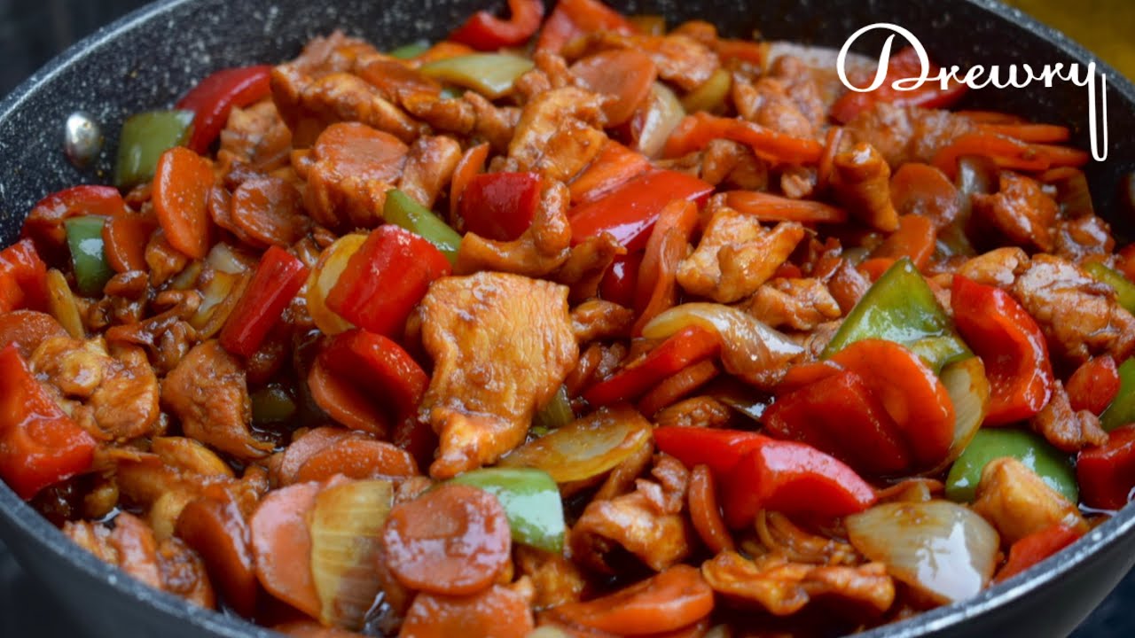 POULET SAUTÉ AUX POIVRONS | MEILLEUR QU'AU RESTAURANT!