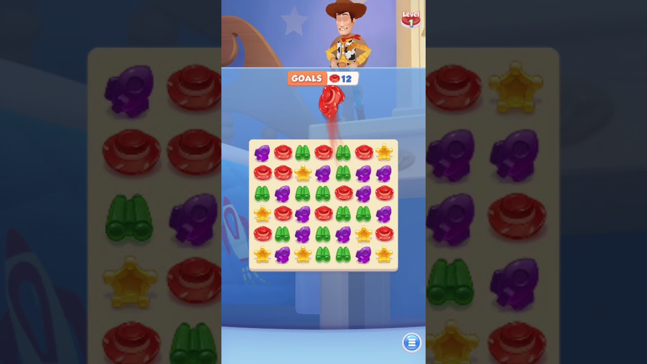 Disney Pixar Toy Story Drop Level 1 Game Play - Danny The Man Parker