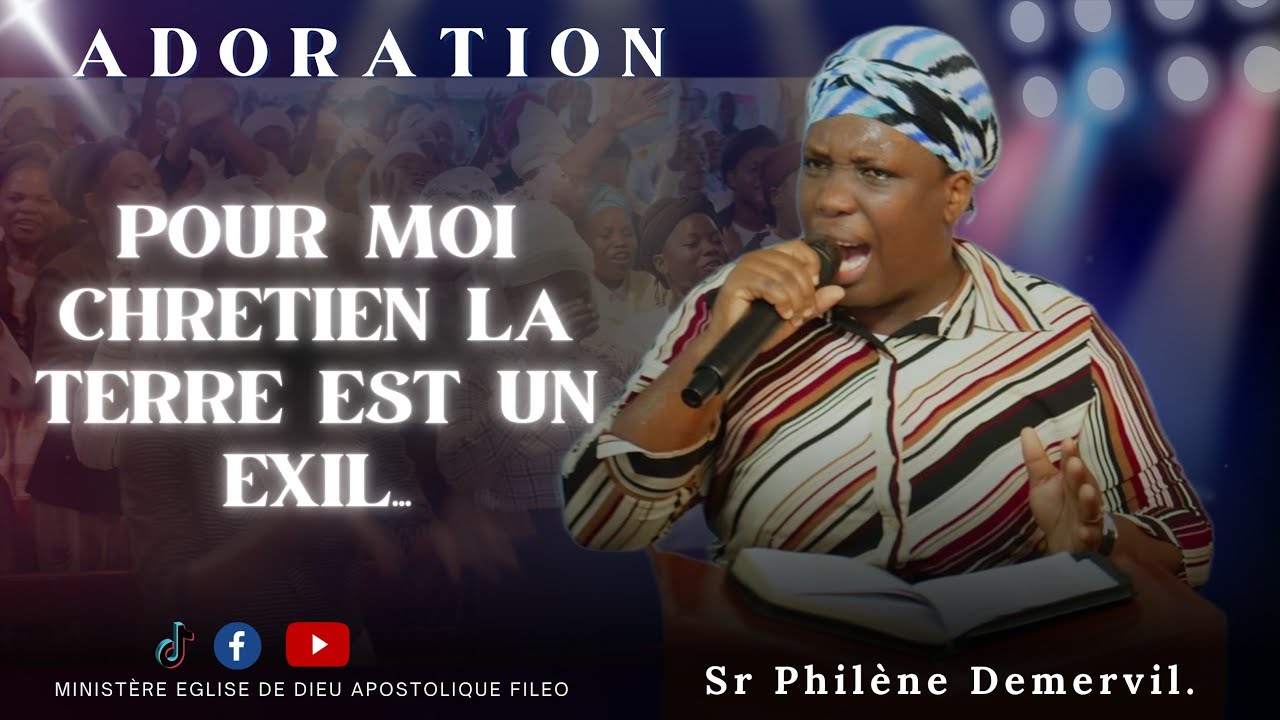 Pour moi chrétien la terre est un exil...|ADORATION/MEDAF RD.