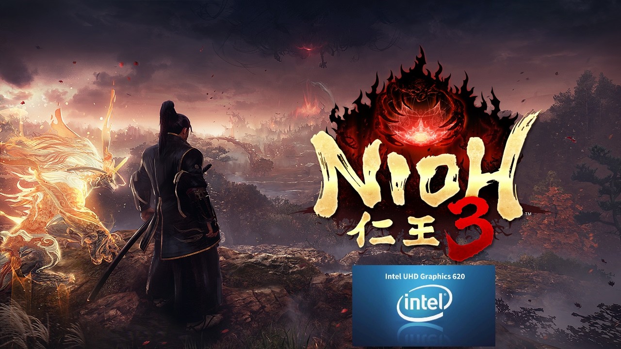 Пытаюсь запустить Nioh 3 на интегрированной видеокарте Intel UHD 620.