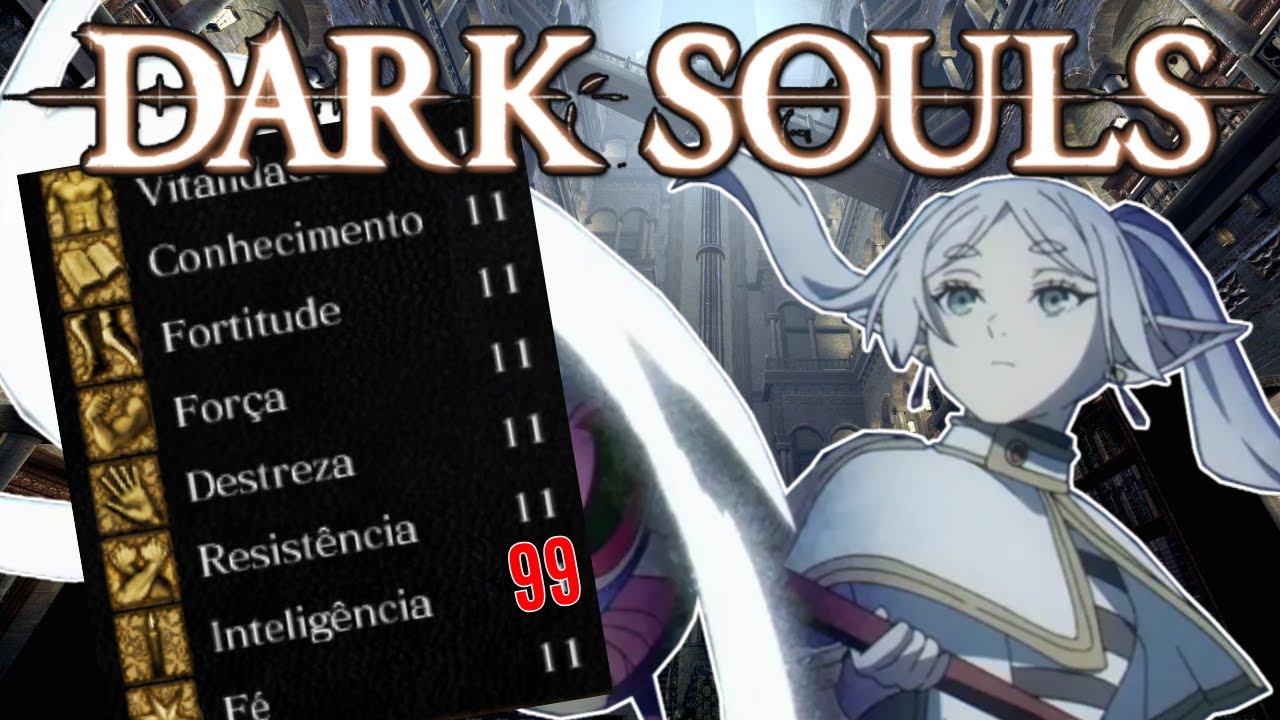 Da pra Zerar Dark Souls só upando inteligência ?