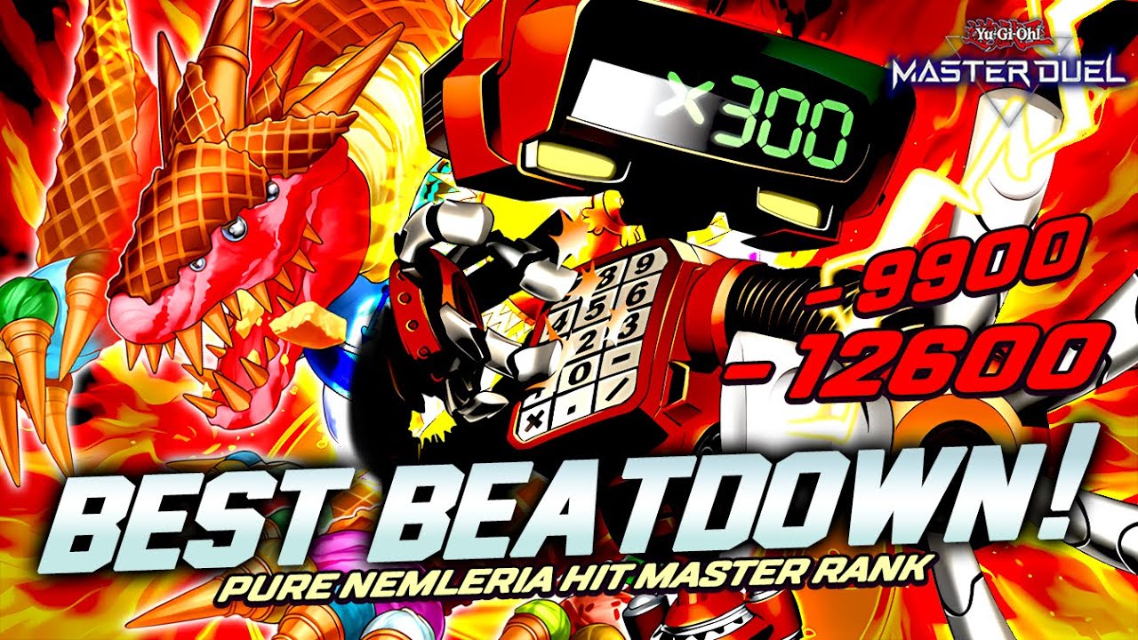 I HIT MASTER RANK WITH PURE NEMLERIA - THE CALCULATOR IS INSANE!! | MASTER DUEL