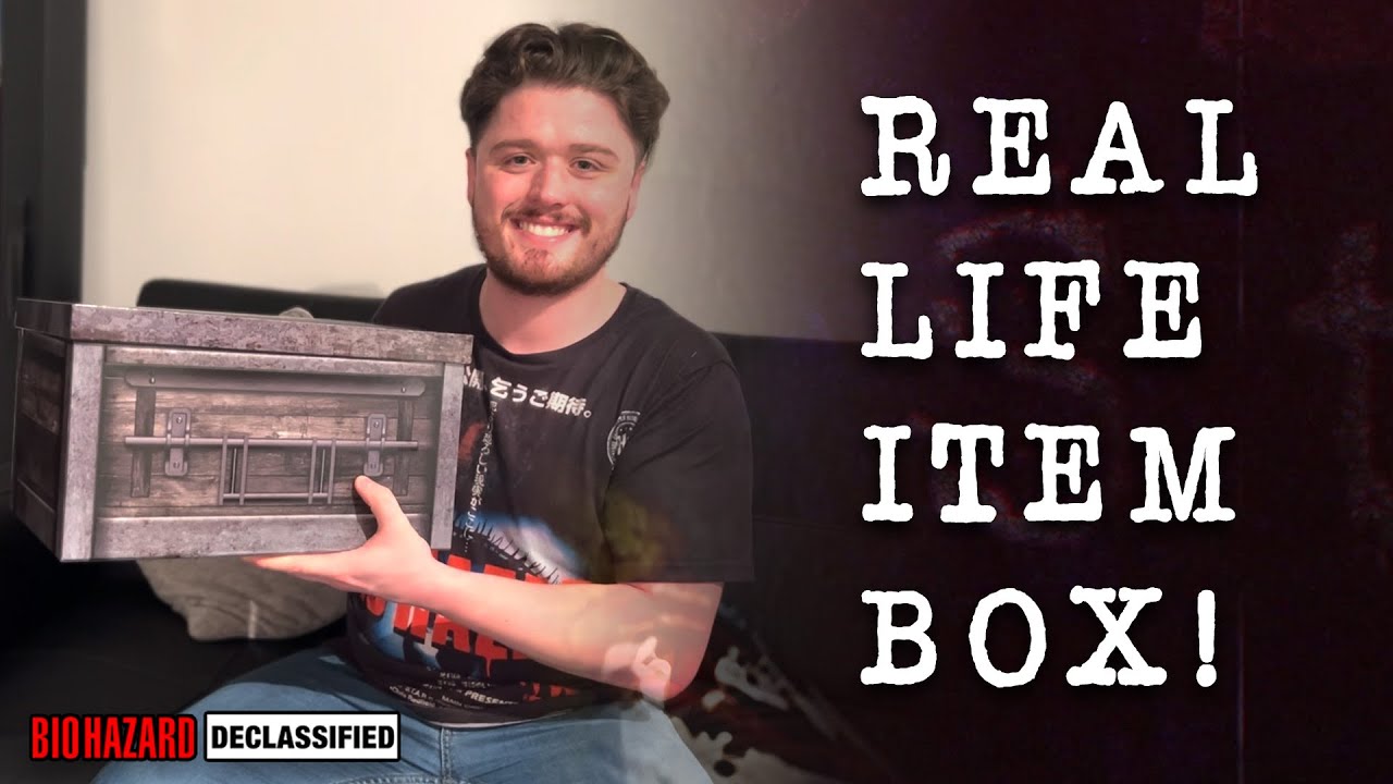 A REAL LIFE RESIDENT EVIL ITEM BOX || UNBOXING AND FIRST IMPRESSIONS