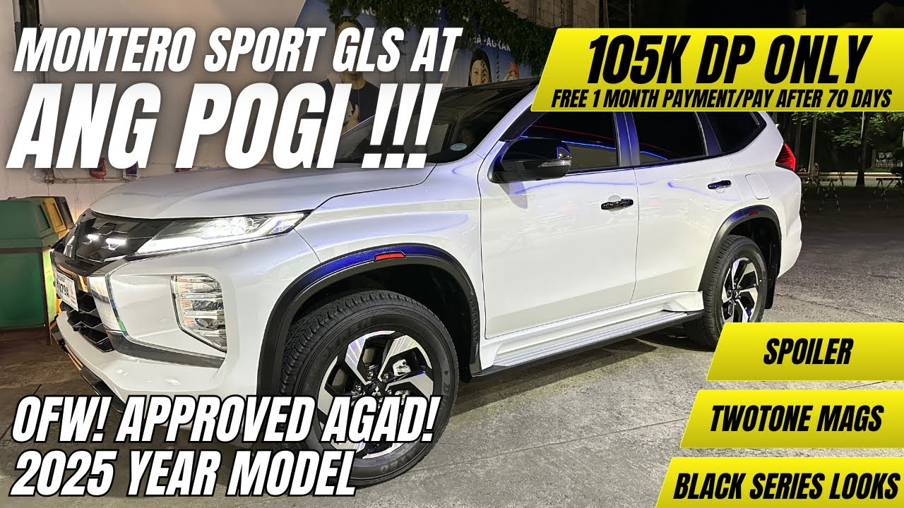 Montero Sport GLS AT upgrade to Black Series looks for free | SPOILER TWOTONE MAGS AND MORE FREEBIES