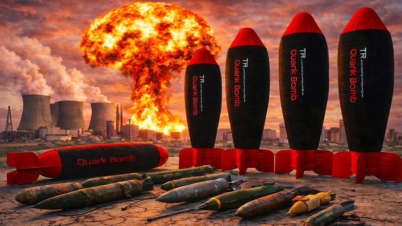 5 Quark Bombs vs Atomic Station&hellip; My PC Exploded | GMod