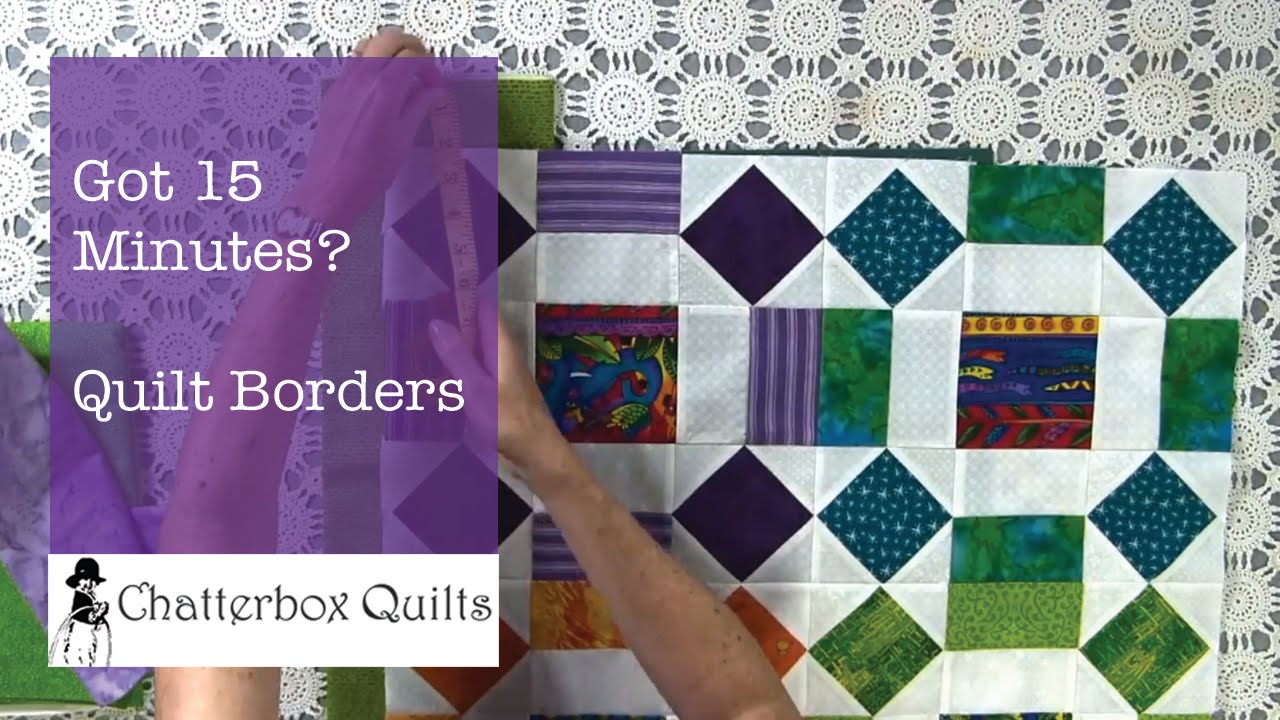 What Can You Do in 15 Minutes? Calculate and Cut Borders!