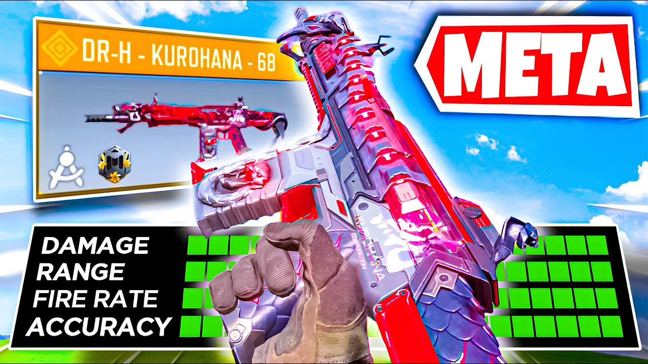 BEST DRH KUROHANA 68 Gunsmith/Loadout | No Recoil + Fast ADS | DRH Attachments COD Mobile Season 8