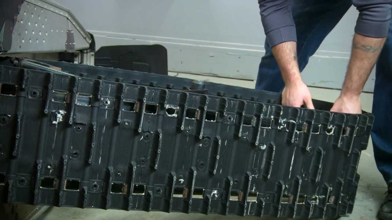 Shop Tips and Tricks: Snowmobile Track Replacement