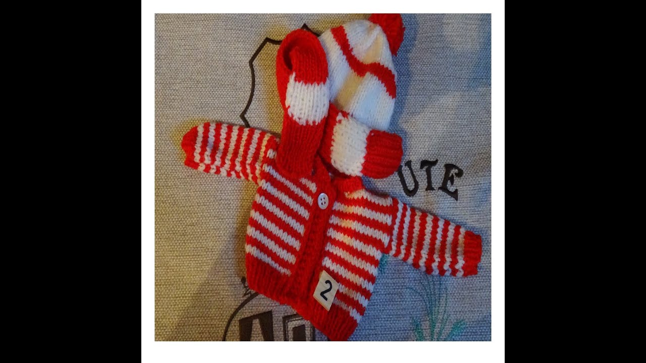 Kleine Puppen - Jacke stricken