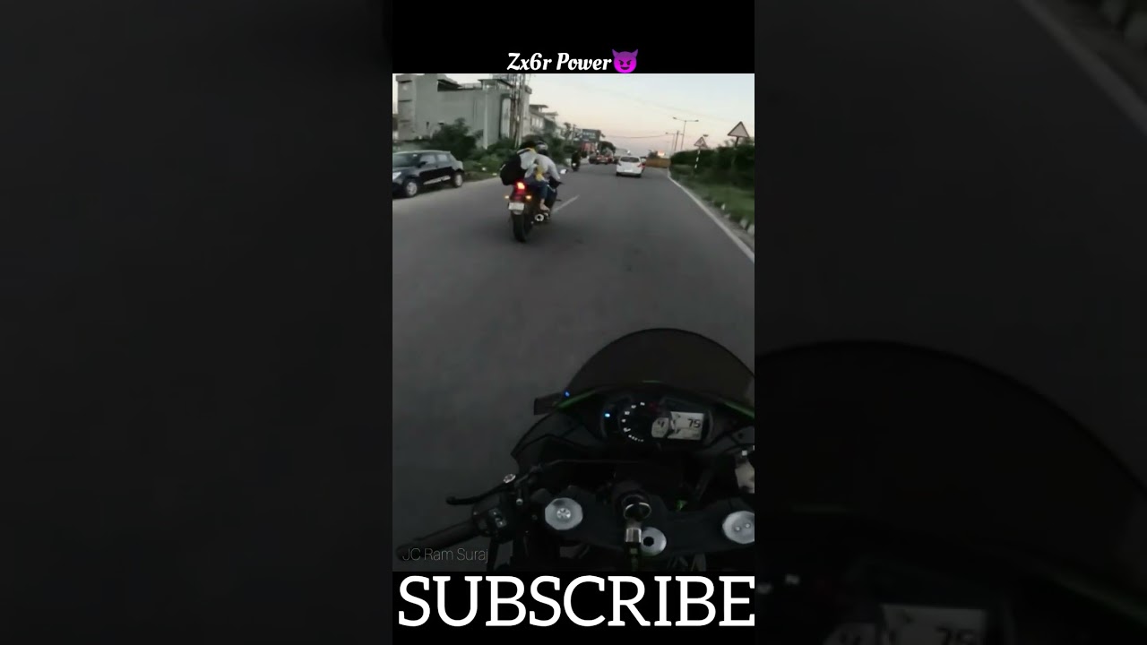 Kawasaki Zx6r Power 💪😈 #Shorts #motovolog #kawasaki #Zx6rPower #Ninja