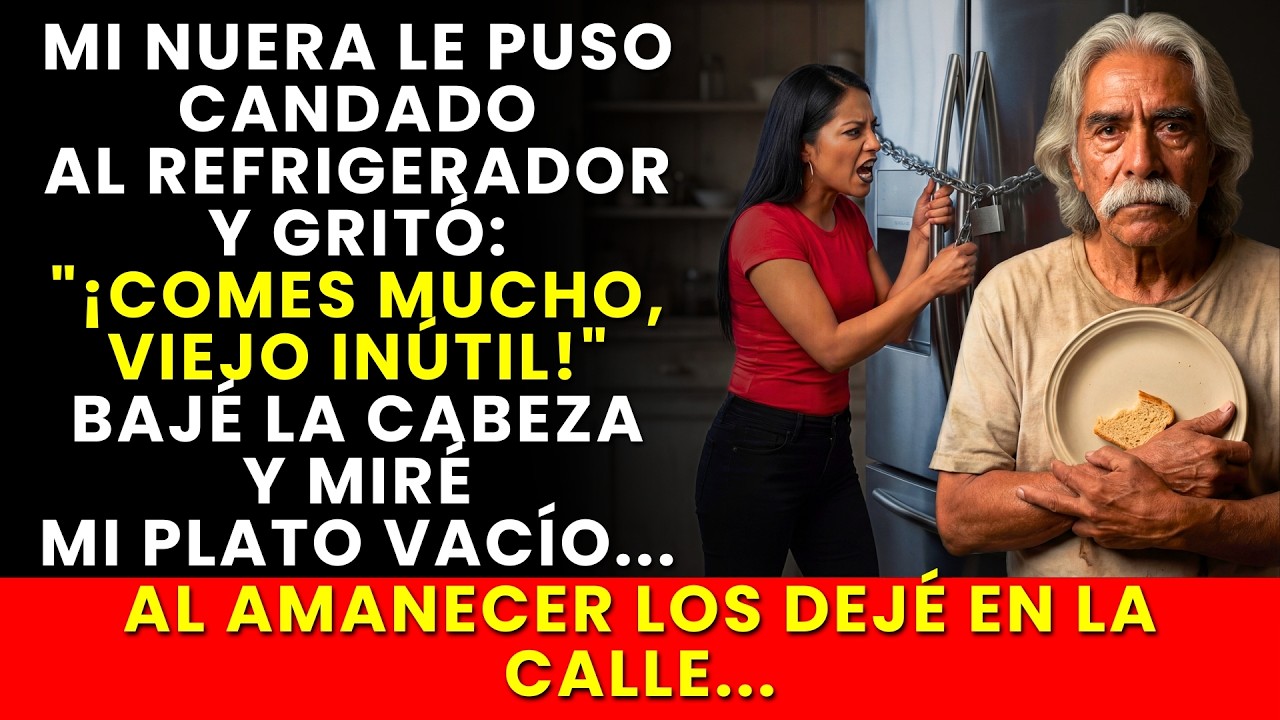 Puso candado al refrigerador y dijo: 