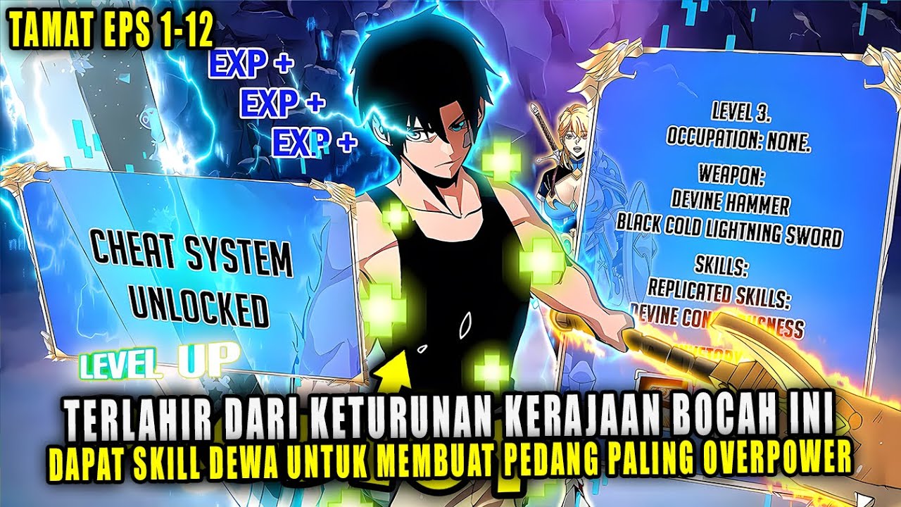 TERLAHIR DARI RAS RENDAHAN BOCAH INI DAPAT SKILL DEWA PEMBUAT PEDANG OVERPOWER‼️ALUR CERITA ANIME