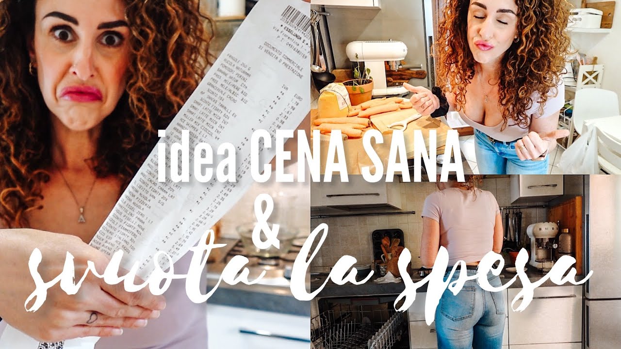 🌱 Meal Prep IDEA CENA SANA e vegetale + svuota la spesa ESSELUNGA 🛒