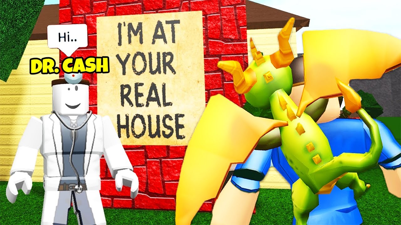 БЕЗУМНЫЙ ФАНАТ ПРИШЕЛ В КО МОЙ ДОМ В РЕАЛЬНОЙ ЖИЗНИ... (Roblox)