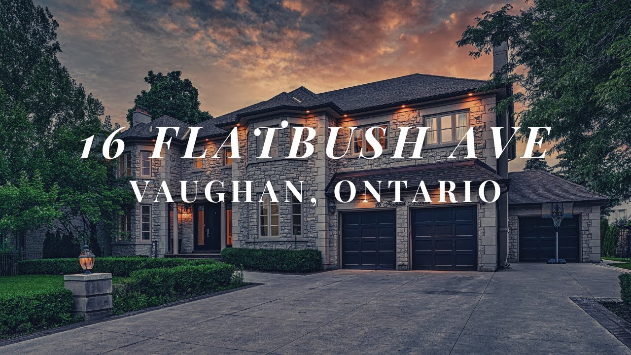 16 Flatbush Avenue - Vaughan, ON - Luxury Home Tour- Carlos Paniagua