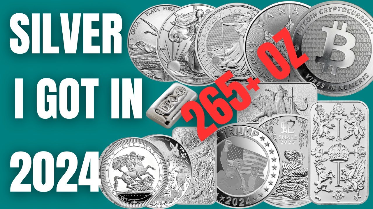 My SILVER stack for 2024 - What a year for Silver!! What will 2025 bring?