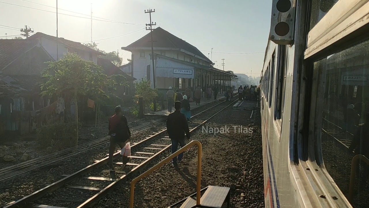 [ Unik ] Nada kedatangan / keberangkatan kereta di Stasiun Telawa