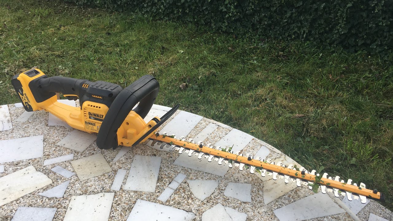 Dewalt DCM563 PB - XJ. Cortasetos a batería