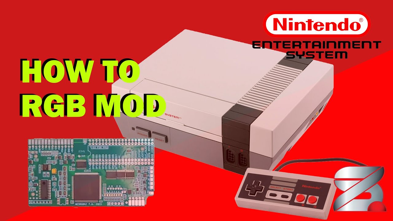 NES rgb mod #nintendo #nes #howto