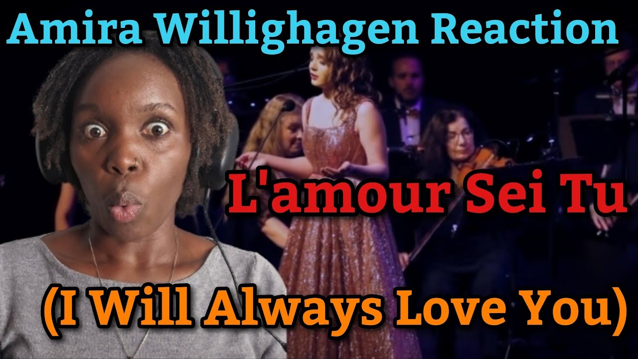 The Girl With an Angelic Voice! Amira Willighagen - L'amour Sei Tu (I Will Always Love You)