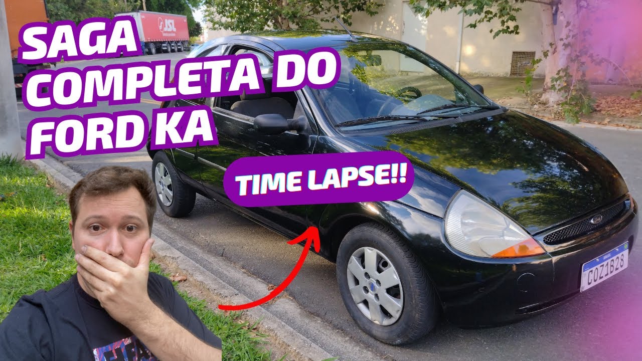 Ford ka saga completa em time lapse antes e depois