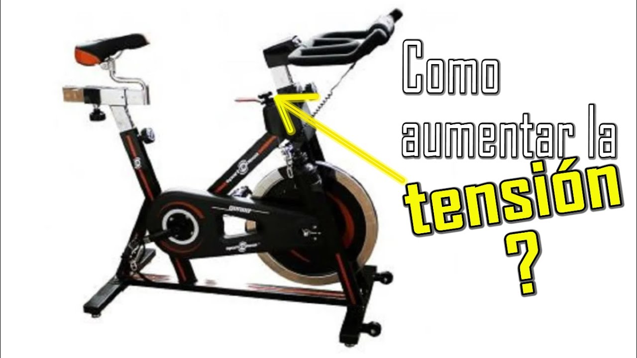 Cómo reparar la tensión tu bici SPINNING, FÁCIL..¡¡¡