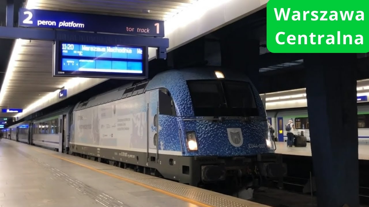 Warszawa Centralna: Lokomotywy Husarz w Południe