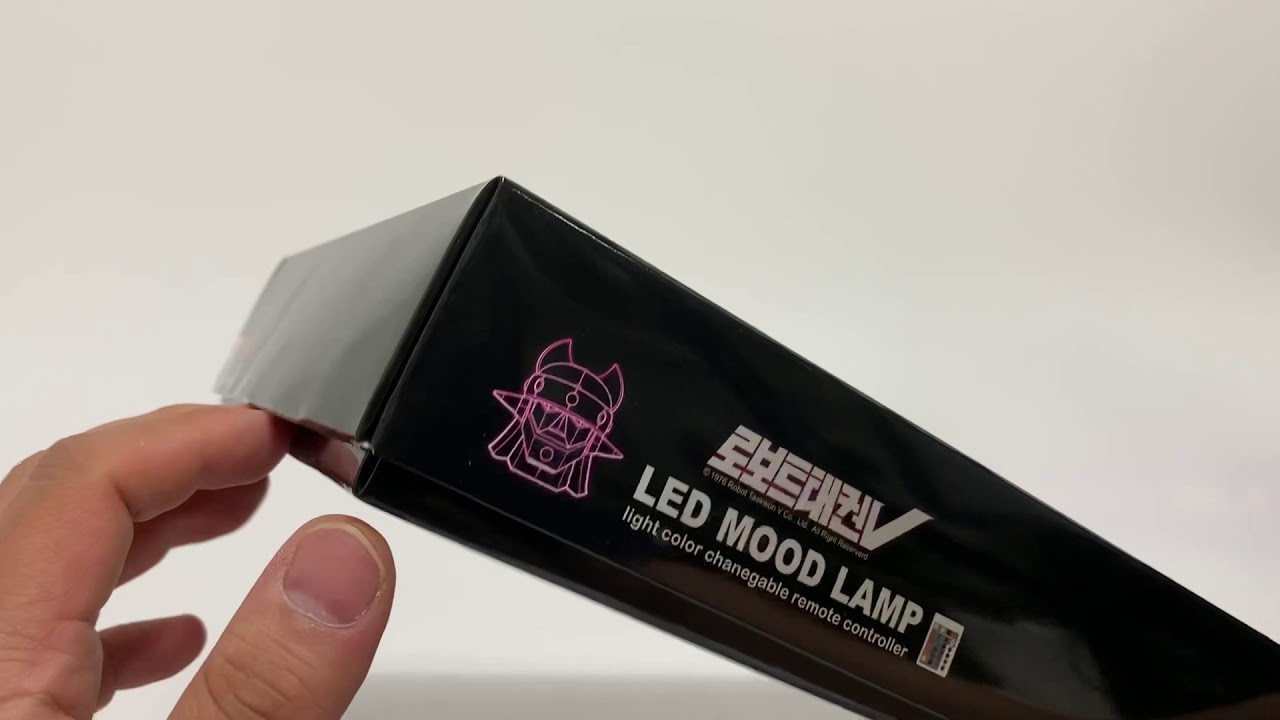 태권브이 무드등 2번 주먹 발사 버전 Taekwon v robot mood light rocket punch ver