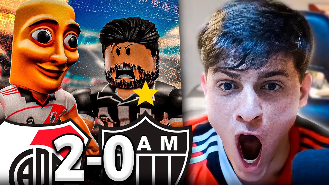 🔥BAILE DE NOVELA de RIVER BLOX a MINEIRO BLOX | Libertadores de ROBLOX 4TOS de final