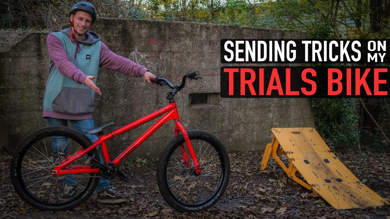 RIDING MY STREET TRIALS BIKE AGAIN!