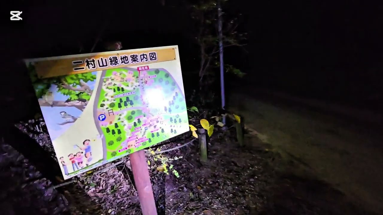 秋坊主のナイト ウォーク🌕～愛知県 豊明市 二村山展望台～　前編