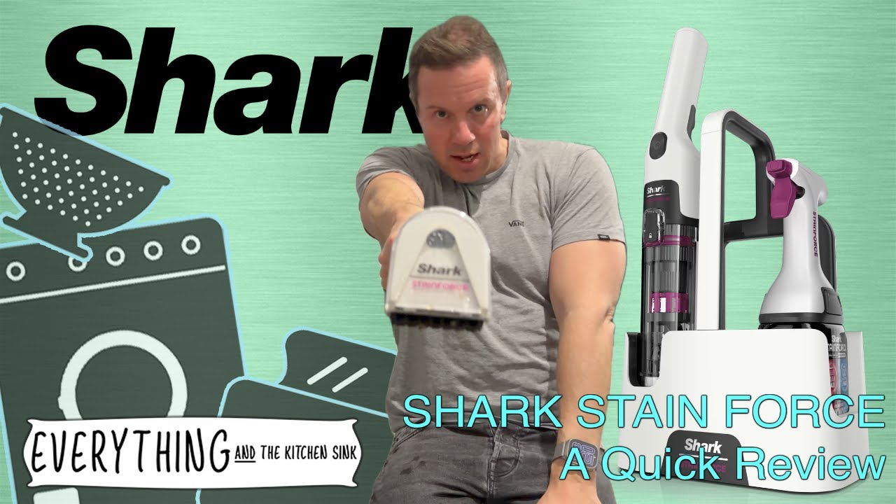 Обзор портативного устройства для удаления пятен Shark Stain FORCE #stainforce #shark