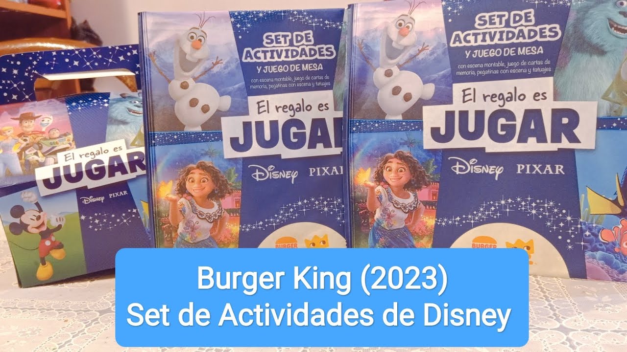 BURGER KING Disney Juguetes (2023) / Reseña