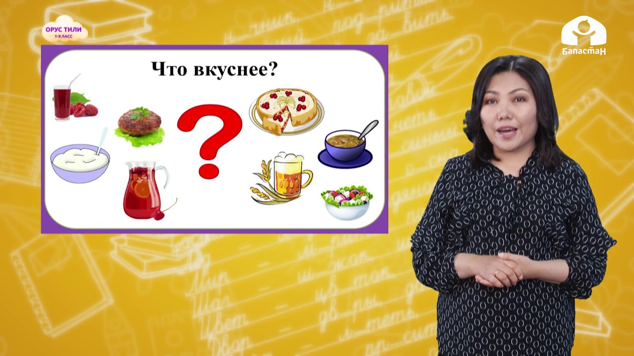 Русский язык 1-класс / Пища. Завтрак. Обед. Ужин. / ТЕЛЕСАБАК 11.12.20