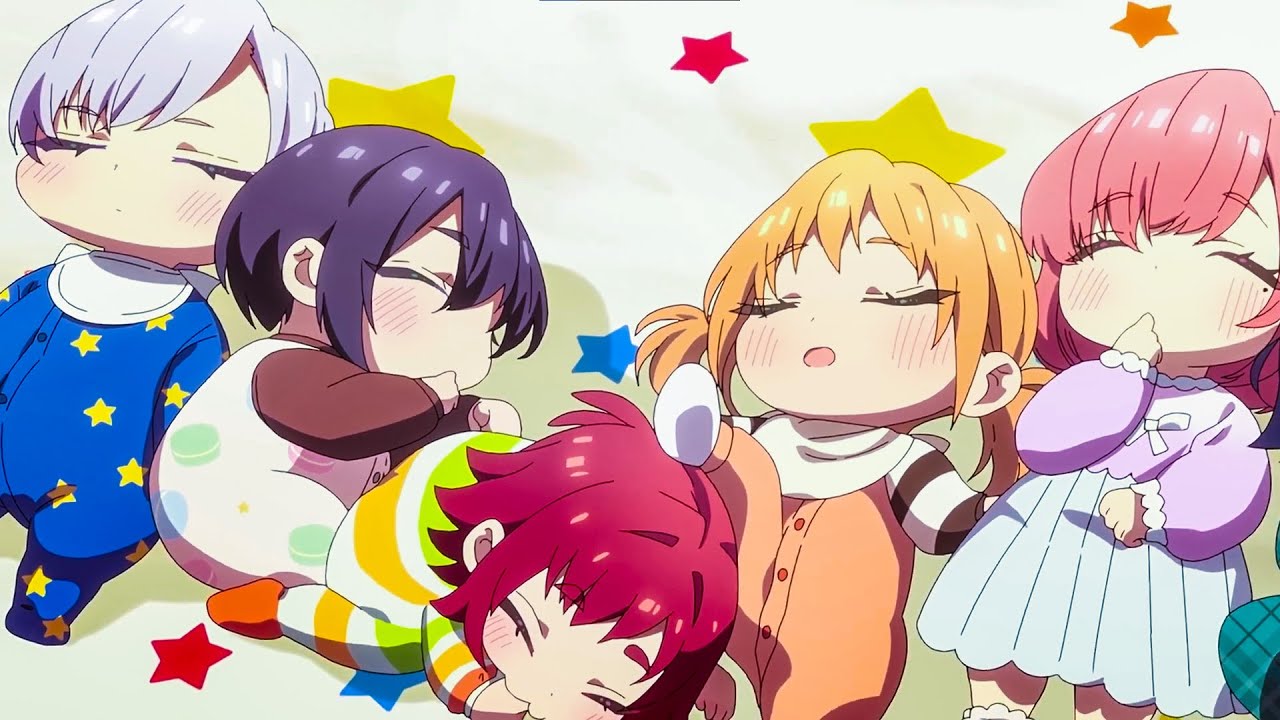 When His Harem Become His Babies 😳...☺️ Anime Funny Moment - 100-nin no Kanojo Season 2